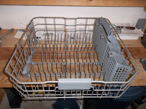 Samsung Dishwasher Bottom Lower Dish Utensil Rack Dishrack