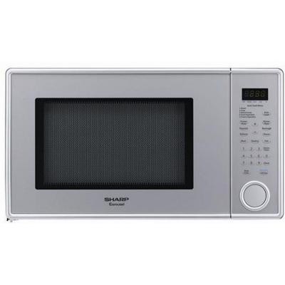 Sharp 1.3 cu. ft. Countertop Microwave in Pearl Silver