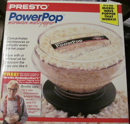 Brand New In Original Box Presto PowerPop Microwave