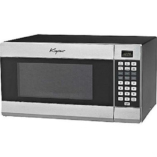 Keyton Stainless Steel Microwave Oven, 1.1 cf;