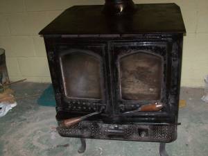 wood stove Buck cold out
