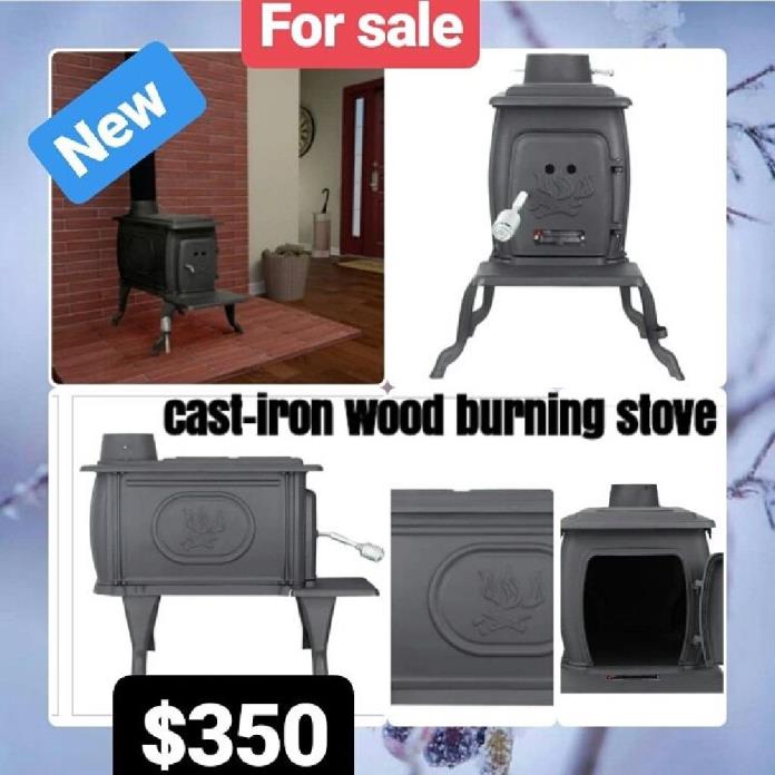 New cast iron wood stove