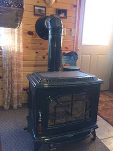 Wood burning stove (Forest City)
