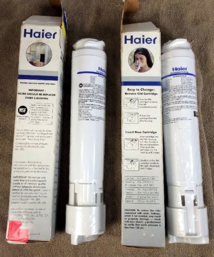 Genuine Haier RF-2800-13 Refrigerator Filter Lot Two (2) NEW