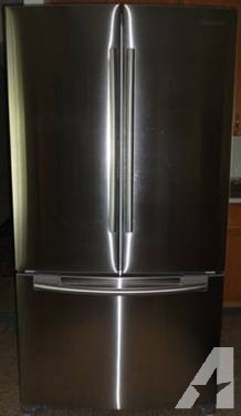 Stainless steel Samsung refrigerator