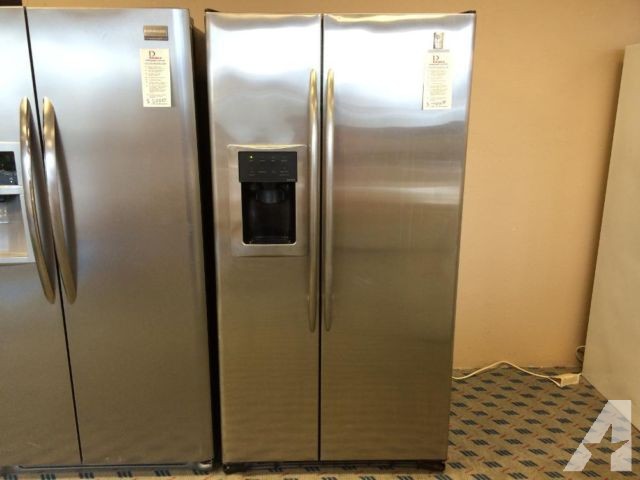 GE Profile Stainless Side by Side Refrigerator - USED
