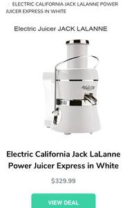 Jack Lalanne Power juicer, New & complete (San Angelo)