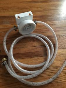 Carbon water filter with hose for home brewing (East Colfax)