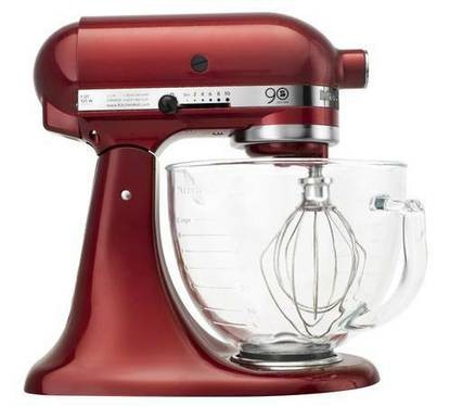 KitchenAid Limited Edition, 90th Anniversary Stand Mixer w/Glass Bowl