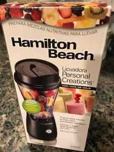 Hamilton Beach Personal Blender with Travel Lid
