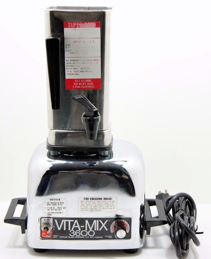 Vitamix 3600 Heavy Duty Blender Stainless Steel *TESTED