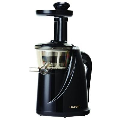 Hurom Slow Juicer Model HU-100B New Black with Cookbook