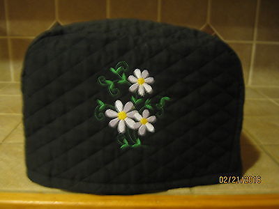 New 2 or 4 Slice Toaster Appliance Covers with Daisies