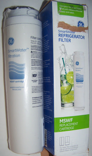 1 Genuine GE MSWF SmartWater Refrigerator Water Filter