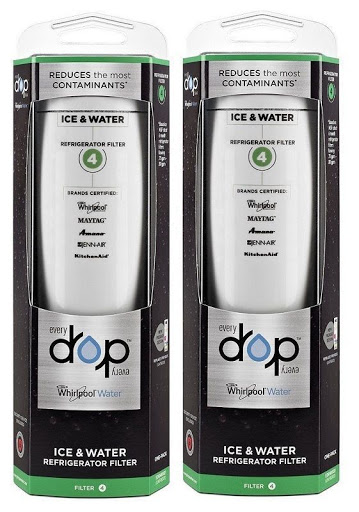 Every Drop by Whirlpool Refrigerator Water Filter 4--2Pk