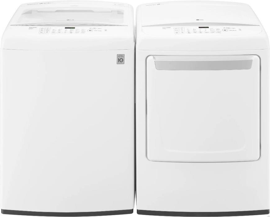 LG Washer and Dryer top load