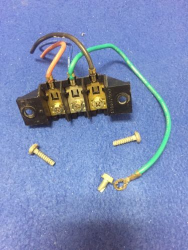 FRIGIDAIRE DRYER TERMINAL BLOCK with all screws 134101400