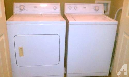 Washer & Dryer - Whirlpool Estate Collection - XL Capacity - White