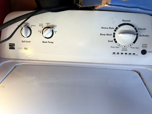 Kenmore Washer Sears 3.3 cu.ft. White Top Load Washer Model