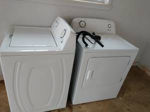 Amana Washer and Dryer Less than 1 year old (Nashville)