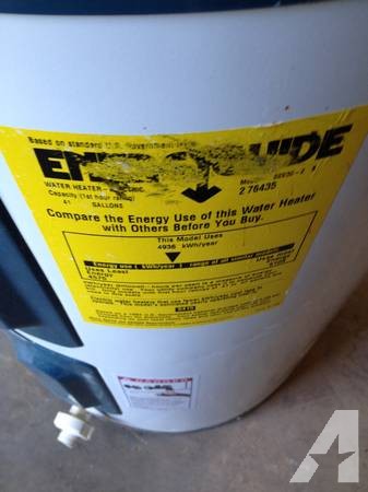 Hot water heater This is apartment size 30 gallon -