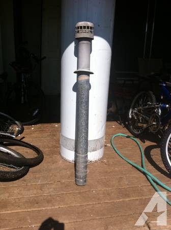 $125.00 UTILIZED 40 Quart GASOLINE GE Hot Water Heater -