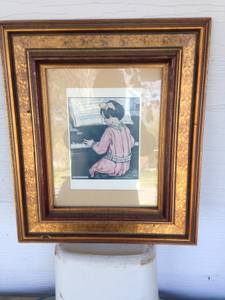 Four Glass-Framed Art Prints (East Memphis)