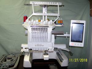 Ten Thread Embroidery Machine (Buena Vista Ga.)