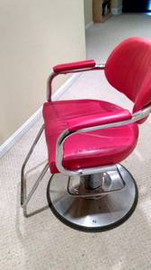 Red Barber Chair (Towson)