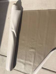Vinyl Upholstery Material- Tan-Brown- over 40 sq. Yards! (West Valley-