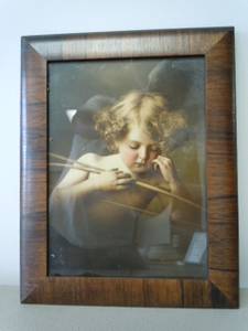 Sleeping Cupid Framed Picture (2007) (Noblesville)