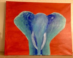 Elephant art (Cedar Rapids)