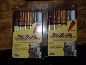 NEW unopened DecoFabric markers (Port Richmond)