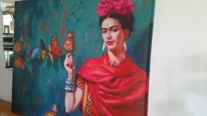 Frida Kahlo-X-Large Artwork Art Print Painting Canvas (Hillcrest)