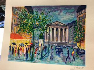 L'Eglise de La Madeleine. by Jean Claude Picot