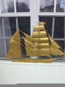 Brass Art Sail Boat (Essex)