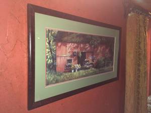 Signed and Framed Print - The Flower Barn (Oklahoma City)