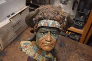 Goldenvale Collection Chief Statue / Decoration Indian (NE Portland)