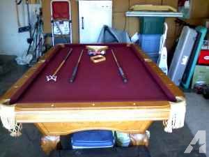 2 1/2 year old pool table - $2500 (Orland , CA.)
