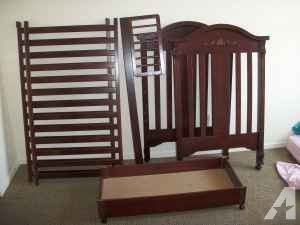 Storkcraft crib w/ mattress - $125 (Fort Drum)