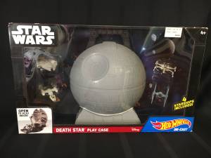 New Star Wars Hot Wheels Death Star Play Case w/4 Starships (Clarksville