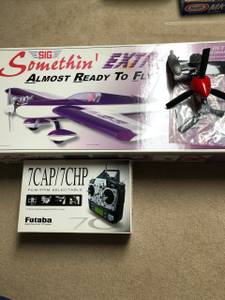 RC Airplane, SIG Somethin' Extra, Radio and Engine (Lakeland,Tn)