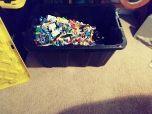 85 pounds of Legos (reduced) (Luther)