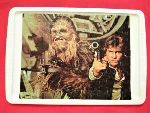 Orginal 1977 Star Wars Han & Chewbacca Jigsaw Puzzle 140 Pieces Kenner