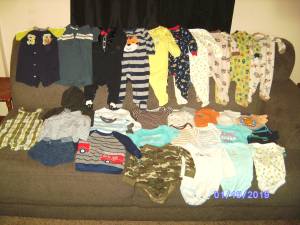 Boy's Baby Clothes - Size 3-6 Months (30 pieces) - Lot #2 (Huntington, WV)