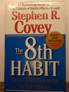 21 Stephen Covey 8th habit books new (shawnee)