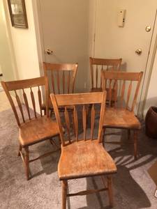 Antique Dining Room Chairs (Memphis)