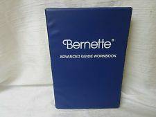 berina/bernette advanced guide workbook (everett)
