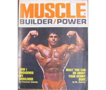Muscle Builder Magazine - Franco Columbu