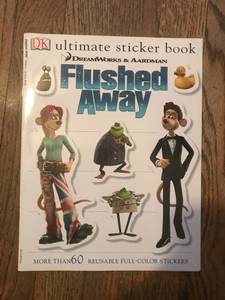 DreamWorks & Aardman Flushed Away Sticker Book (North Hollywood)
